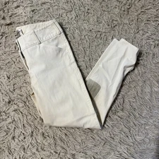 Women’s Size 26R White Tailored Sportsman Knee Patch Horseback Riding Breeches