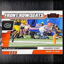 2021 Contenders Draft Picks - Kadarius Toney Rookie RC - FRONT-ROW SEATS #26 RED