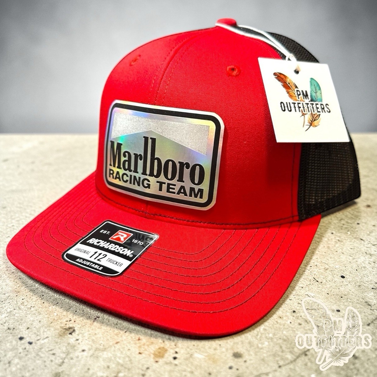 Marlboro Racing Custom Holographic Richardson 112 Red Black