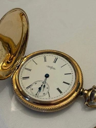 Elgin Pocket Watch w/Keystone Case No. 2735865 for Parts or SCRAP - Needs Repair