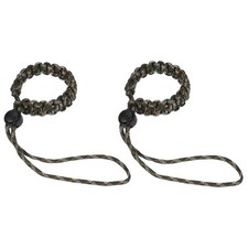 2pcs Camera Wrist Strap - Paracord Camera Hand Strap Lanyard, Green/White