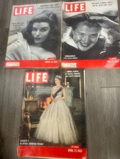 Life magazines, March 23, June 22 April 27, 1953 good condition