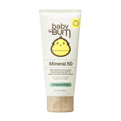 Baby Bum LSF 50 Mineral Sunscreen Lotion Duft 88 ml (1er Pack), 50 