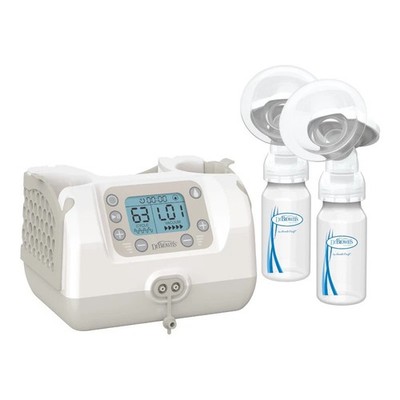 Dr. Brown'S BF100 Customflow Double Electric Quiet Breast Pump with Softshape 