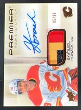 2024-25 Upper Deck Premier Acetate Patch Horizontal #HRSH Samuel Honzek Auto /99