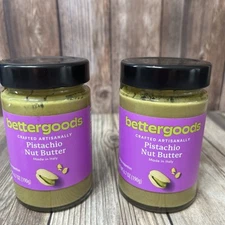 2JARS ARTISAN CRAFTED PISTACHIO NUT BUTTER SPREAD 6.5 OZ!!