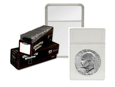 1 BCW Premium Large Dollar Coin Holder Slab Storage Case Display w/ Foam Insert