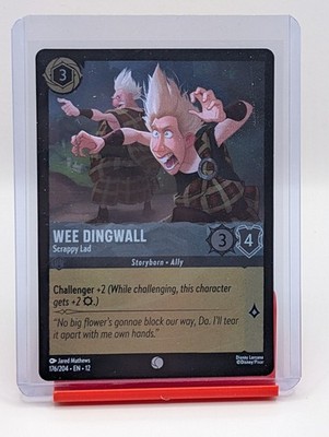 Wee Dingwall - Scrappy Lad [Foil] #176 Lorcana Wilds Unknown
