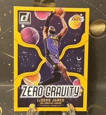 Donruss Zero Gravity LeBron James Press Proof #03/10 Los Angeles Lakers NBA Card