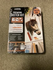 New Pro ArtSkills Assorted Premium Sketching and Drawing Kit 39 Pieces