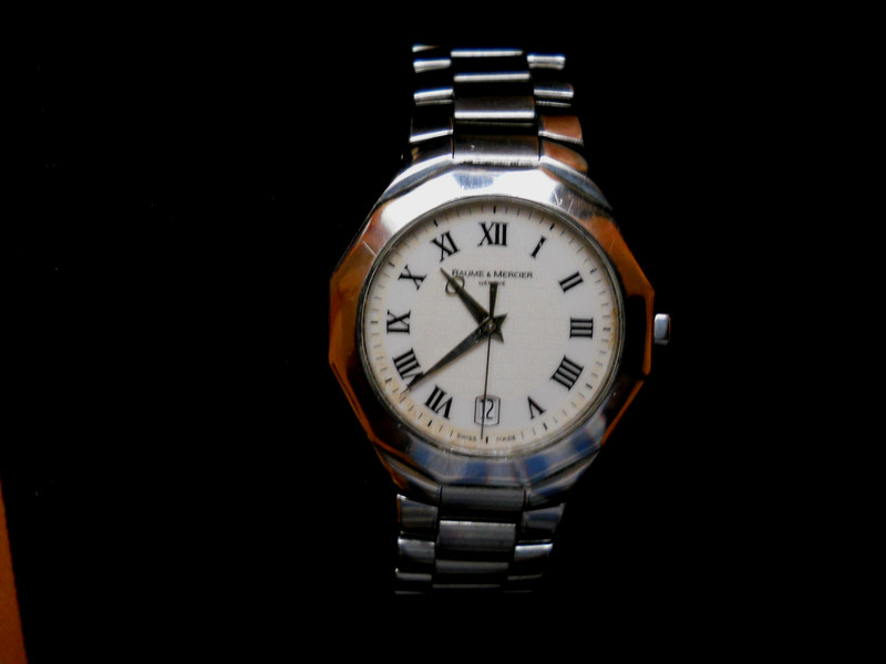 Baume & Mercier Riviera Women's Watch  Stainless  Steel. Very good.