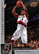 2009-10 Upper Deck First Edition #148 Martell Webster BK1
