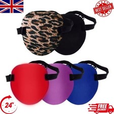 Medical Concave Eye Patch Foam Groove Washable Eyeshades For Strap Kids/Adult UK