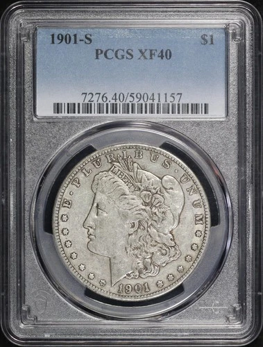 1901-S Morgan Dollar PCGS XF-40