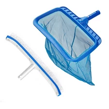 TOPDING & HZ Swimming Pool Cleaner, Pool Skimmer Leaf Net with 18" Pool Skimm...