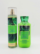 Bath  Body Works Waikiki Beach Coconut Body Mist  Body Lotion New Set of 2