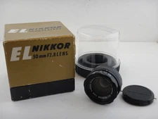 EL-Nikkor 50mm f2.8 Scatola Box Excellent Nippon Kogaku JAPAN Thirst IFF