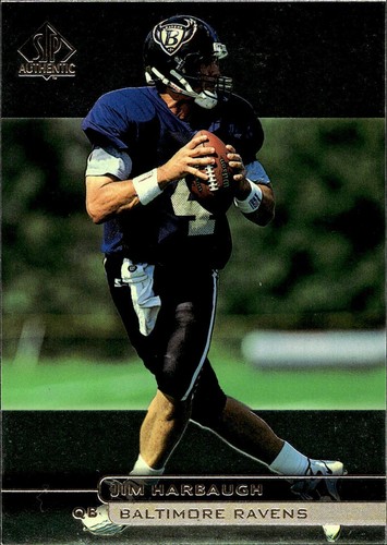 Jim Harbaugh #48 1998 SP Authentic card