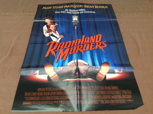 1994 Radioland Murders Original Movie House Full Sheet Poster 