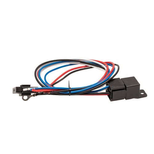 175-185 Degree Electric Fan Wiring Kit Cooling Fan Thermostat Kit Temp Sensor Temperature Switch 40 50 60 Amp Relay Kit