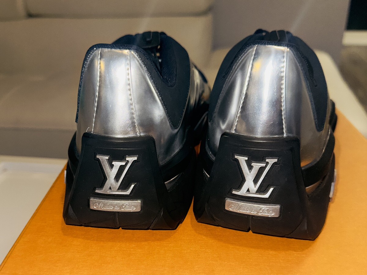 lv silver shoes