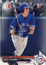 Lot of (10) 2017 Bowman Draft KACY CLEMENS 1st Rookie Card #BD-101 Blue Jays