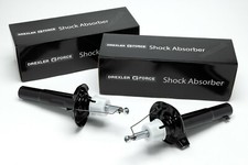 for AUDI A3 2003>2013 2 X FRONT AXLE SUSPENSION STRUTS SHOCK ABSORBERS 50MM