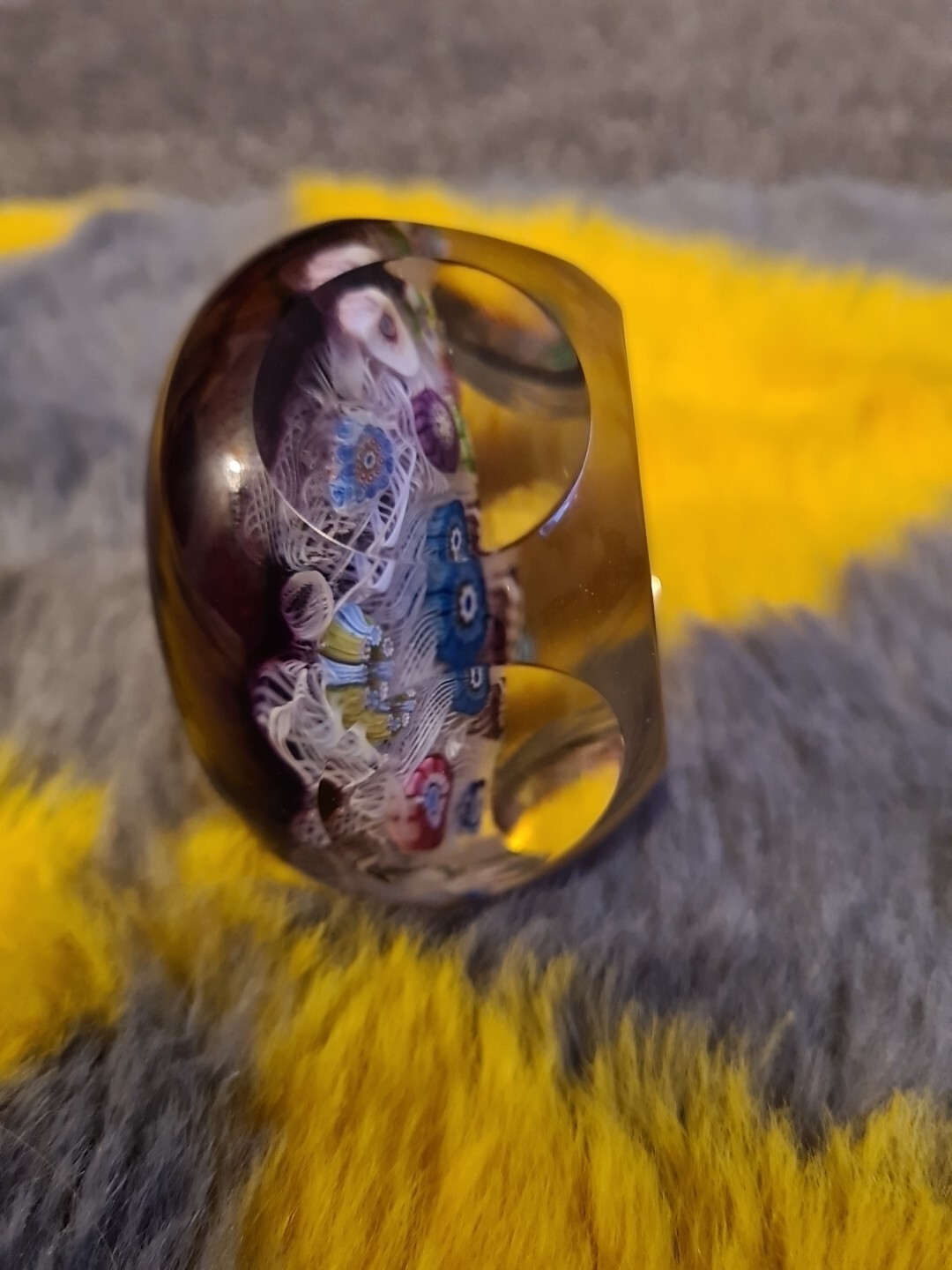 Perthshire Paperweights Purple Lace Paperweight eBay