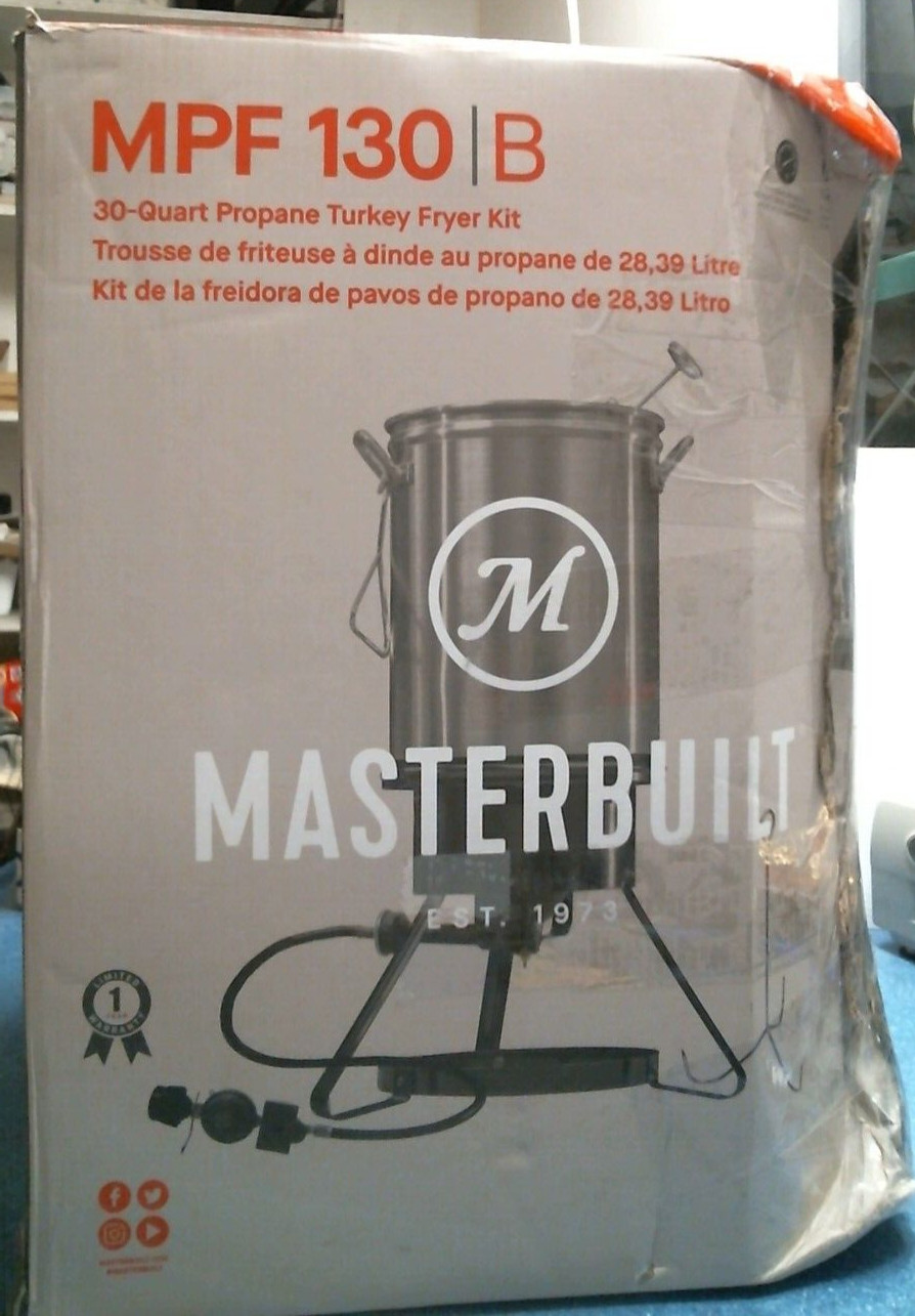 Masterbuilt 30 Quart Propane Turkey Fryer Kit   (MPF130/B)  