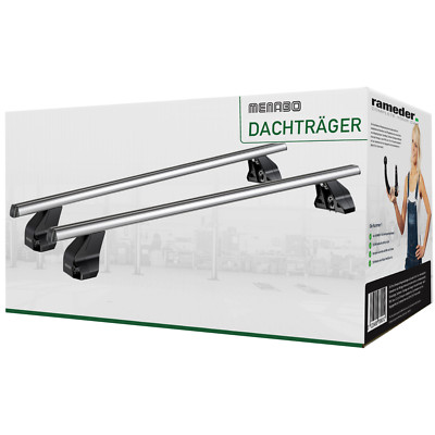 Für Peugeot 407 Stufenheck Typ 6D Menabo Omega Alu - Dachträger - Aluminium - NP