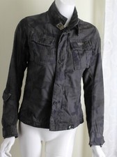 G-star Raw Sz S Camo Y2k 2000s 90 Funky Lightweight Fatigue Zip-up Jacket Blazer