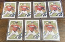 Cody Poteet 2021 Topps Update Series Rookie RC #US108 Miami Marlins Lot (7)