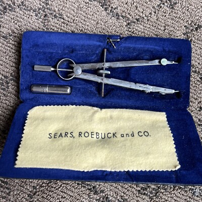 Vintage Drafting Tools by Tower of Germany Compass