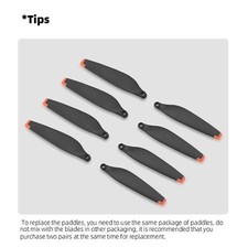 2 Pairs TPU Propellers Drone Blade Accessories for DJI MINI 4 PRO Spare Parts