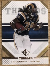 2009 Upper Deck SP Threads Football #89 Steven Jackson