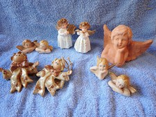 Engel in diversen Varianten - Keramik / Gips / Ton  - Musikantenengel / Putten