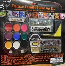 Deluxe family Makeup kit Halloween dress up Birthdays, Party children toothout