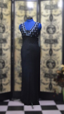 Rampage Sheath Dress Black Mesh Overlay w Blue Floral, Black Tank 00s  Fashion | eBay