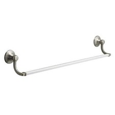 Kohler -Bancroft 24 in. Towel Bar in Vibrant Brushed Nickel K-R11411-P-BN