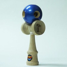 Bahama Kendama Quintama - 5 Hole Kendama - Metallic Blue-
