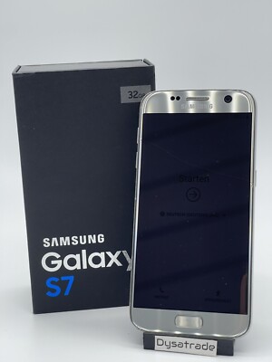 Samsung Galaxy S7 32GB Android Smartphone Silver Titanium Gebraucht