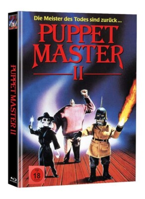 Mediabook PUPPET MASTER 2 II Limited Edition on 111 Pieces BLU-RAY + BONUS NEW