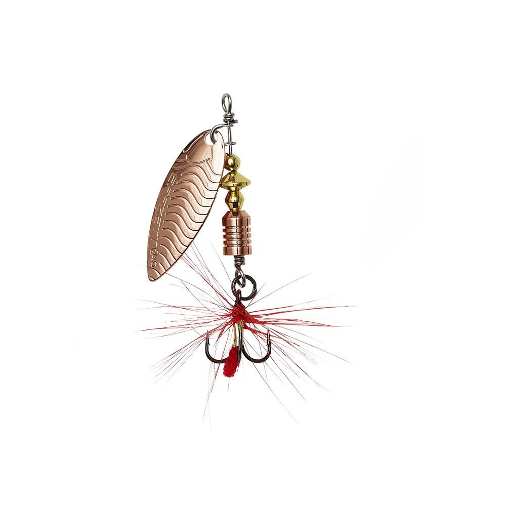 Блесна DAM Effzett Spinner UV Gr. 4/10 г, Медная блесна Kunstköder Spinner Köder