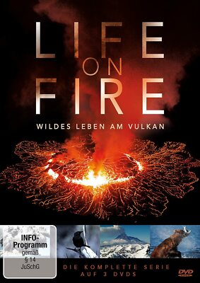 Life on Fire - Wildes Leben am Vulkan [3 DVDs] NEU OVP