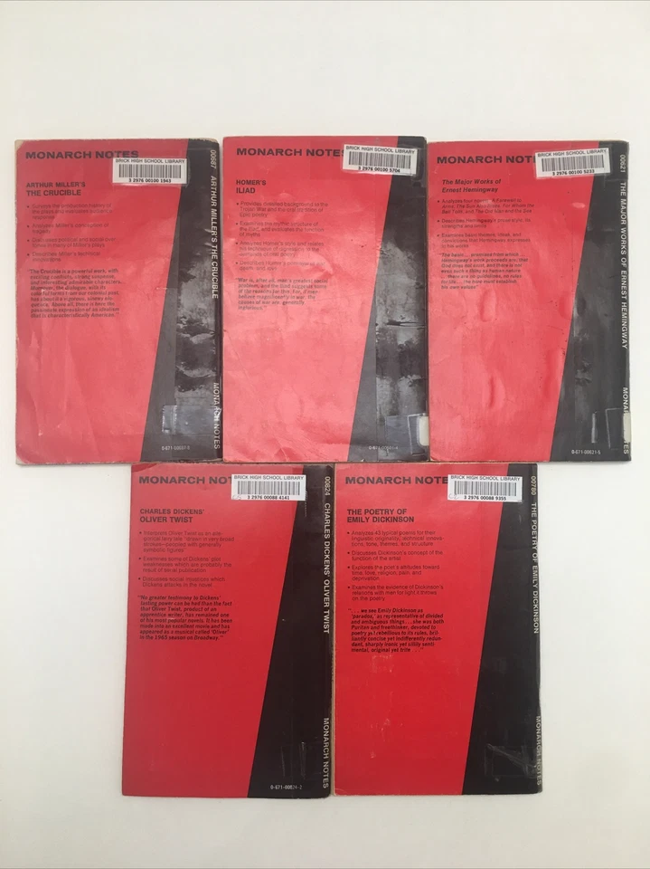 Lot of 5 Monarch Notes - Image 2 of 4