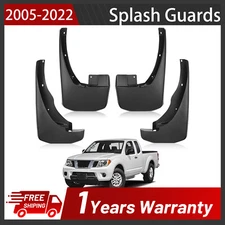 4x Mud Flaps Splash Guards Mudguards For Nissan Frontier 2005-2022 Pickup 4-Door
