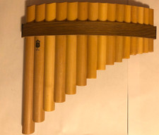 Alto Pan Flute 15 pipes Hand Made Bamboo