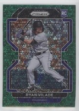 2022 Panini Prizm Tier II Green Donut Circle Prizm Ryan Vilade #163 0x1
