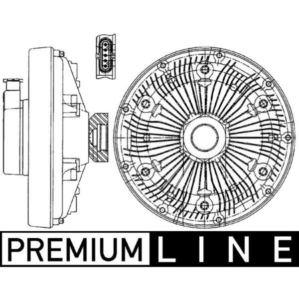 Kupplung KüHlerlüFter Mahle CFC 229 000P KüHlung-image