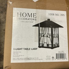 Home Decorators Collection 1 Light Table Lamp